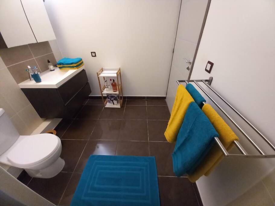 Les Pieds Dans L'Eau Chez Syl Appartement Le Moule Buitenkant foto